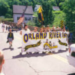 Orland Boy Scouts lead the parade in 1997